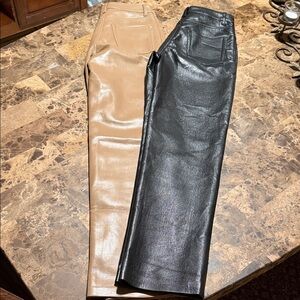 Wilfred Black and Tan Straight Leg Jeans